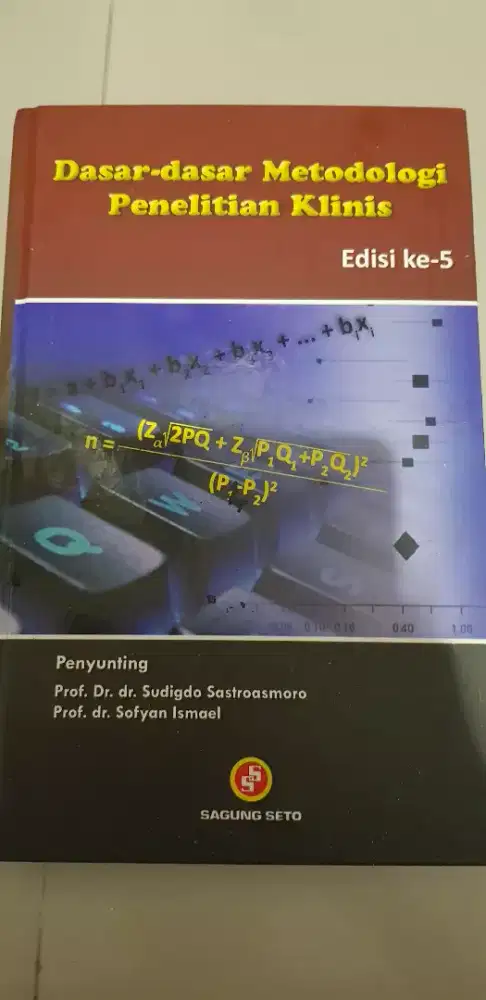 Buku dasar dasar metodologi penelitian klinis