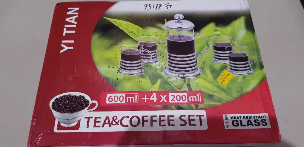 Gelas tea & coffee set