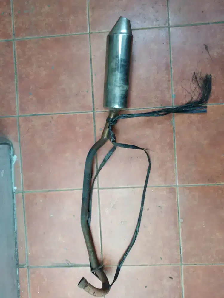 Knalpot muffler motor kawasaki ksr; not klx kenalpot dtracker z125