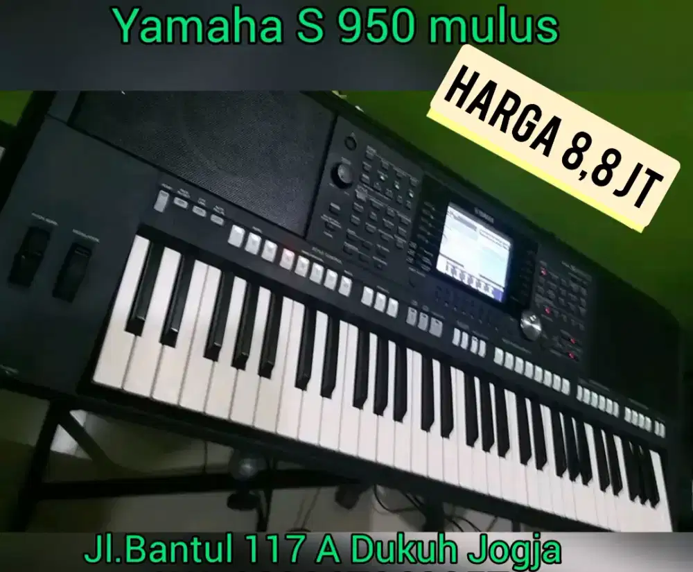 Yamaha S 950 Sampling