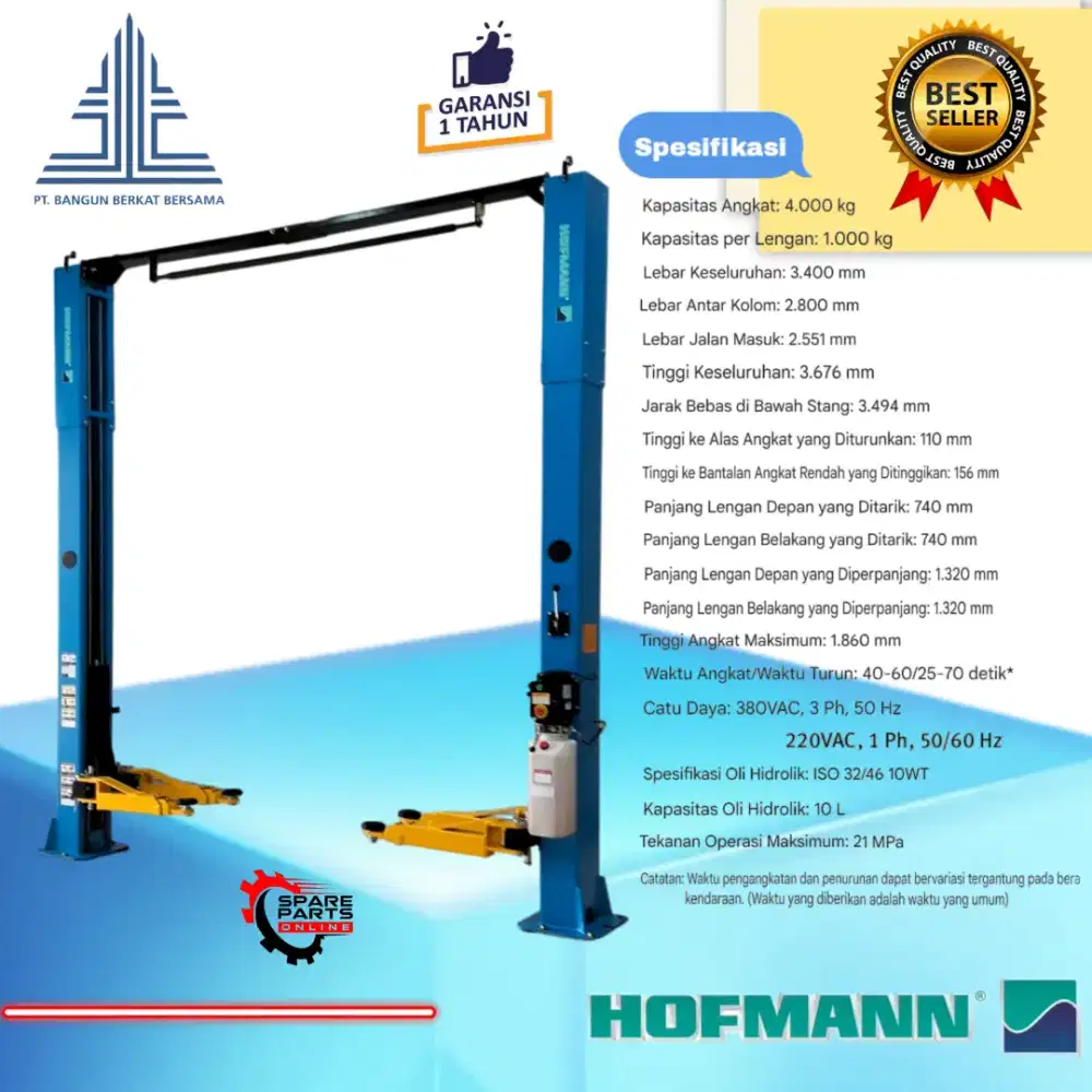 Twopost lift Hofmann