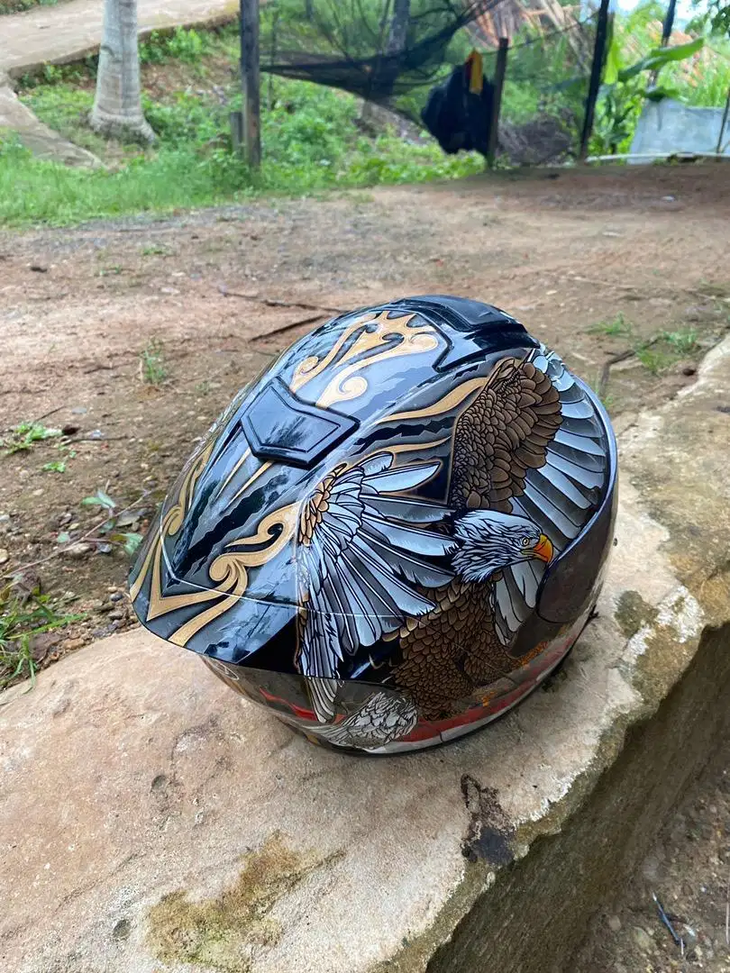 Helm Njs Kairos Garuda + Interkom