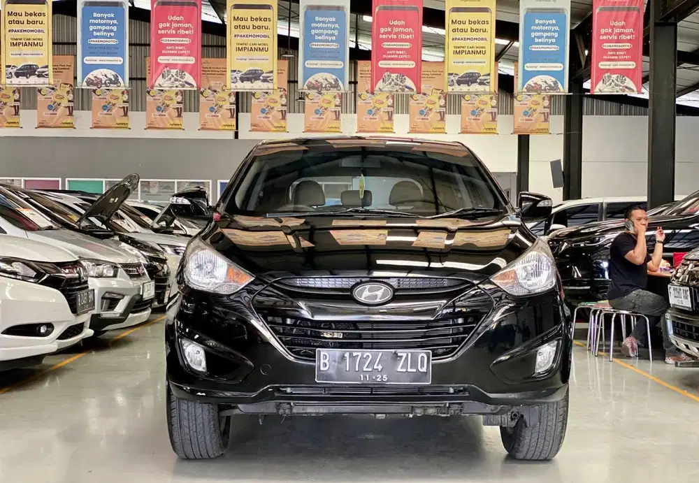 TERMURAH Hyundai Tucson 2.0 GLS 2013 AT Hitam dp 13jt PERFECT PJK PJG