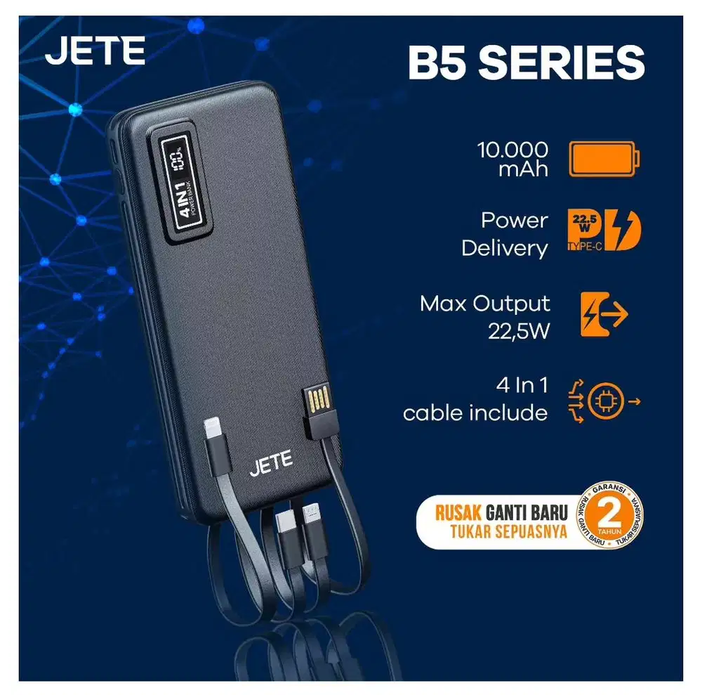 POWERBANK JETE B5 10.000mAh