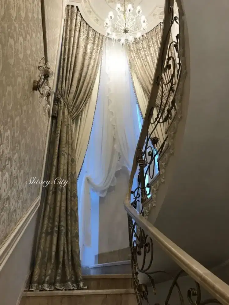 Pasang gordyn gorden murah vertikal roll blind jasa wallpaper dinding