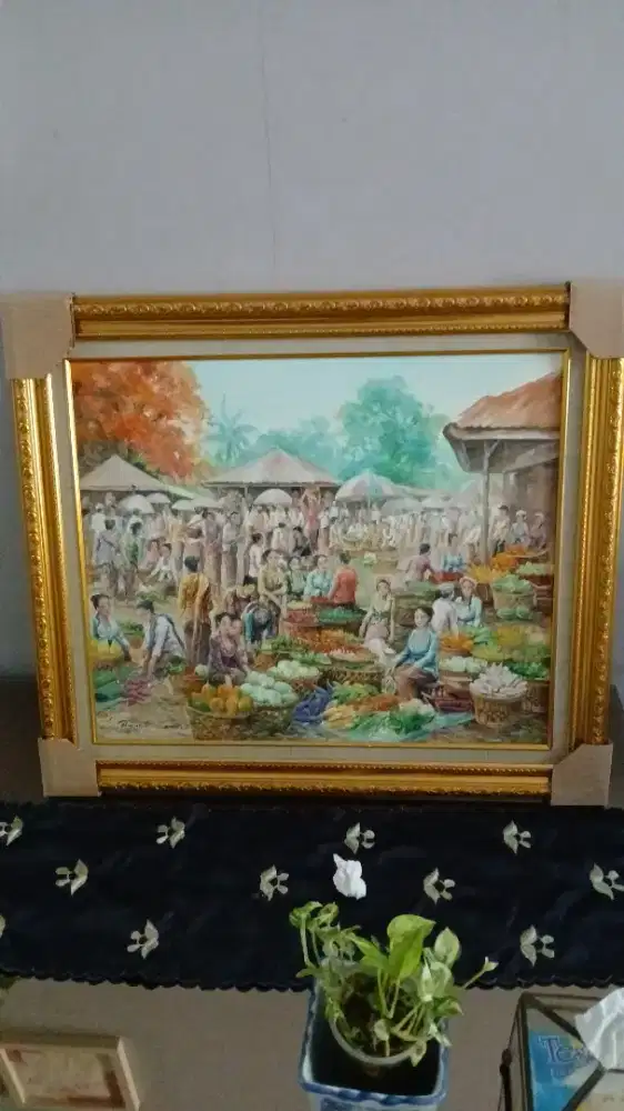 Dijual lukisan kanvas