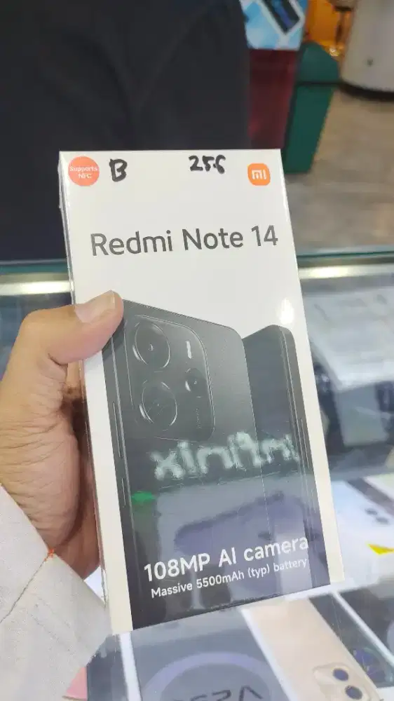 Redmi Note 14 murah 16/256gb free ongkir bonus lengkap