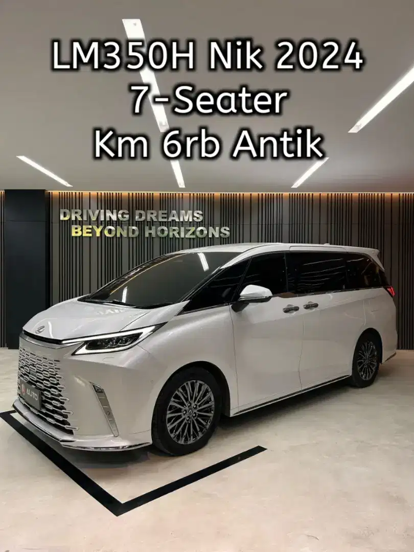 Lexus LM350 Hybrid LM350H 2025 Putih 7Seater B2448KH Km6rb Nik 2024