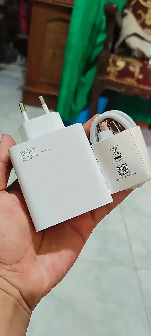 Charger original cabutan bawaan ex xiaomi mi 12 pro tipe C 120 watt