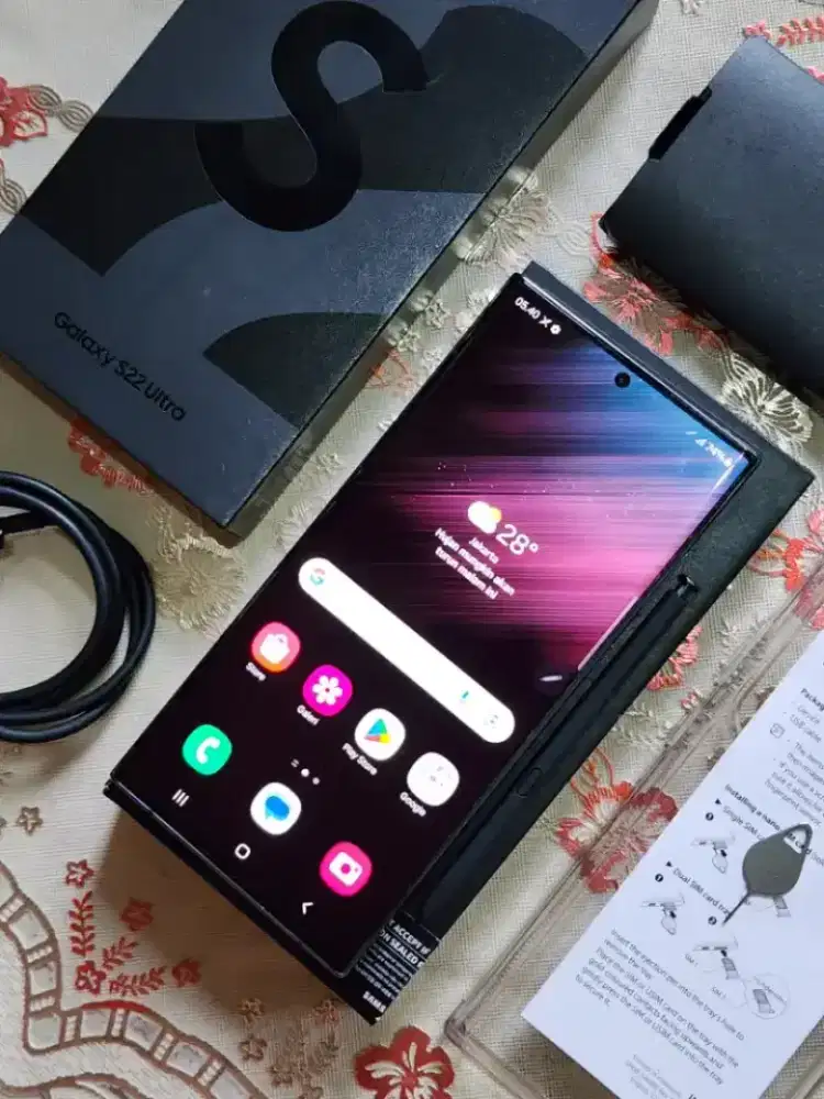 Samsung S22 Ultra 12/256 GB pemakaian pribadi, Kondisi Sangat Terawat