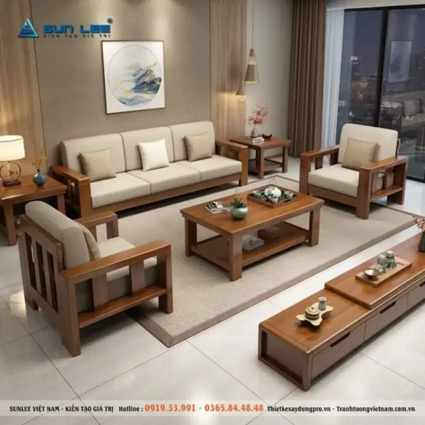 Set kursi tamu sofa jari minimalis