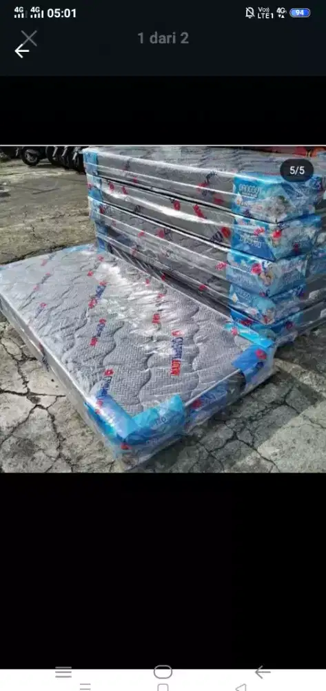 Kasur busa central  dangdut 120 x200 tebal 20 cm