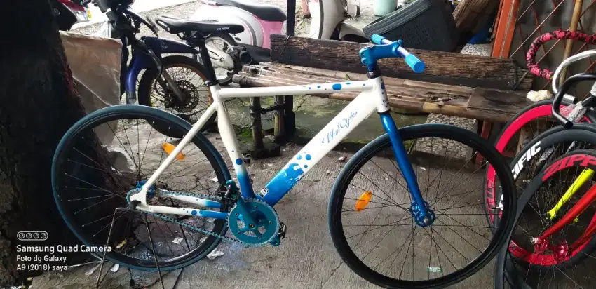 Sepeda fixie wim cycle alloy