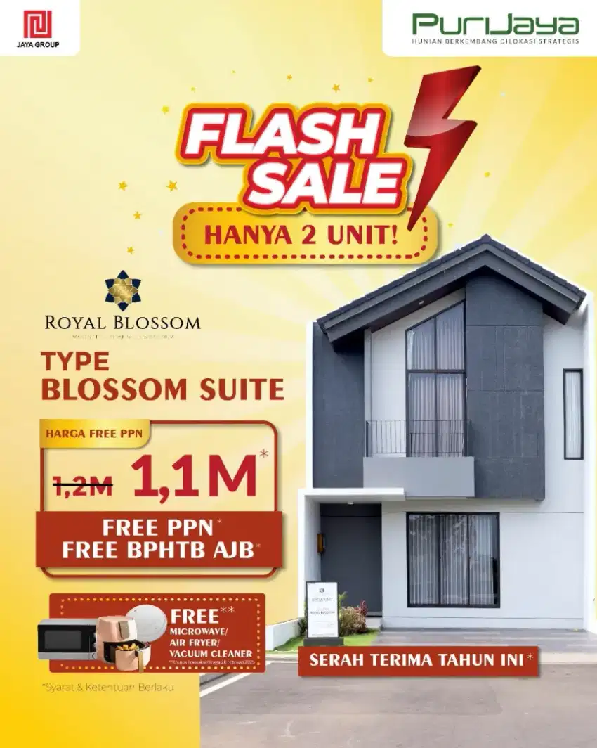 Royal blossom puri jaya free ppn