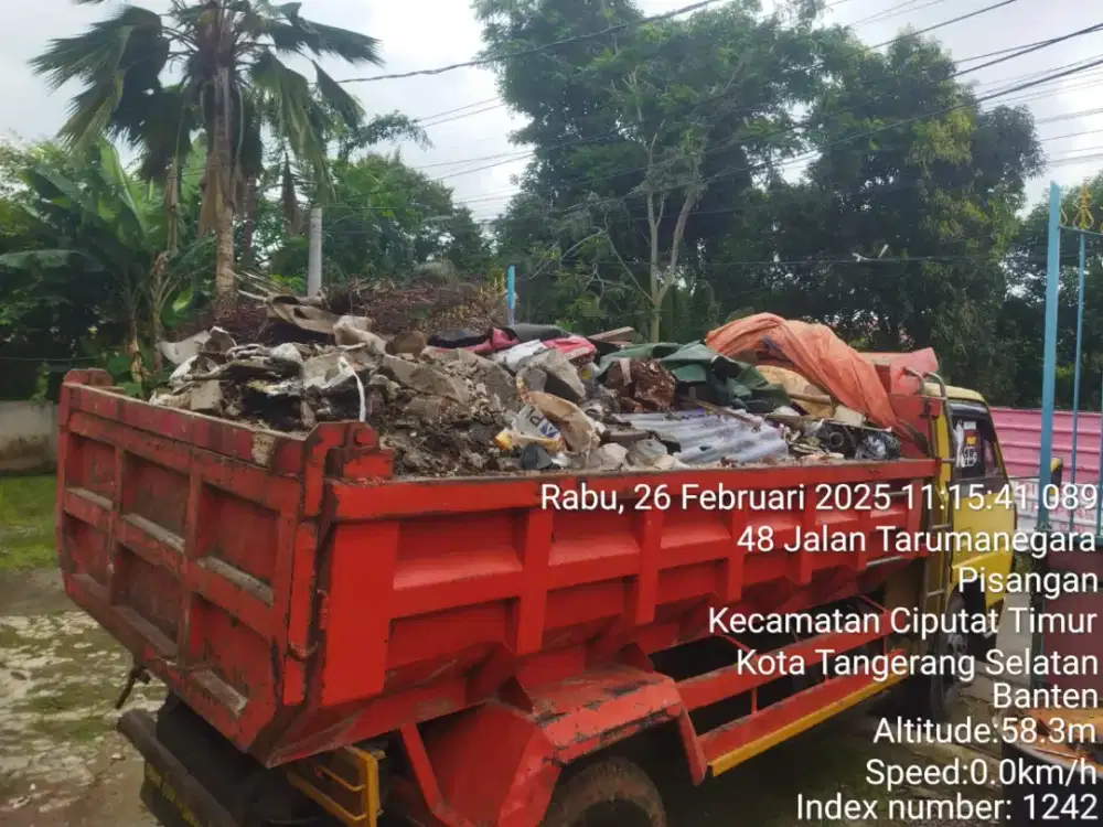 JASA BUANG PUING SAMPAH PROYEK EXS RENOVASI RUMAH RUKO DLL