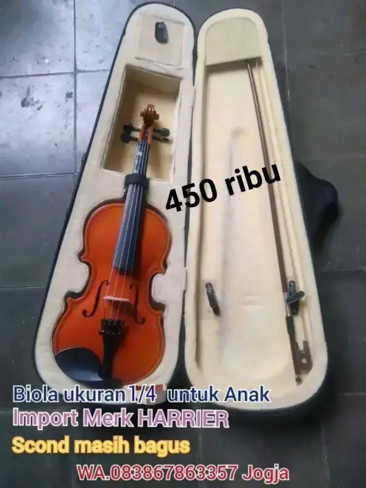 Biola import ukuran 2/4 - 4/4