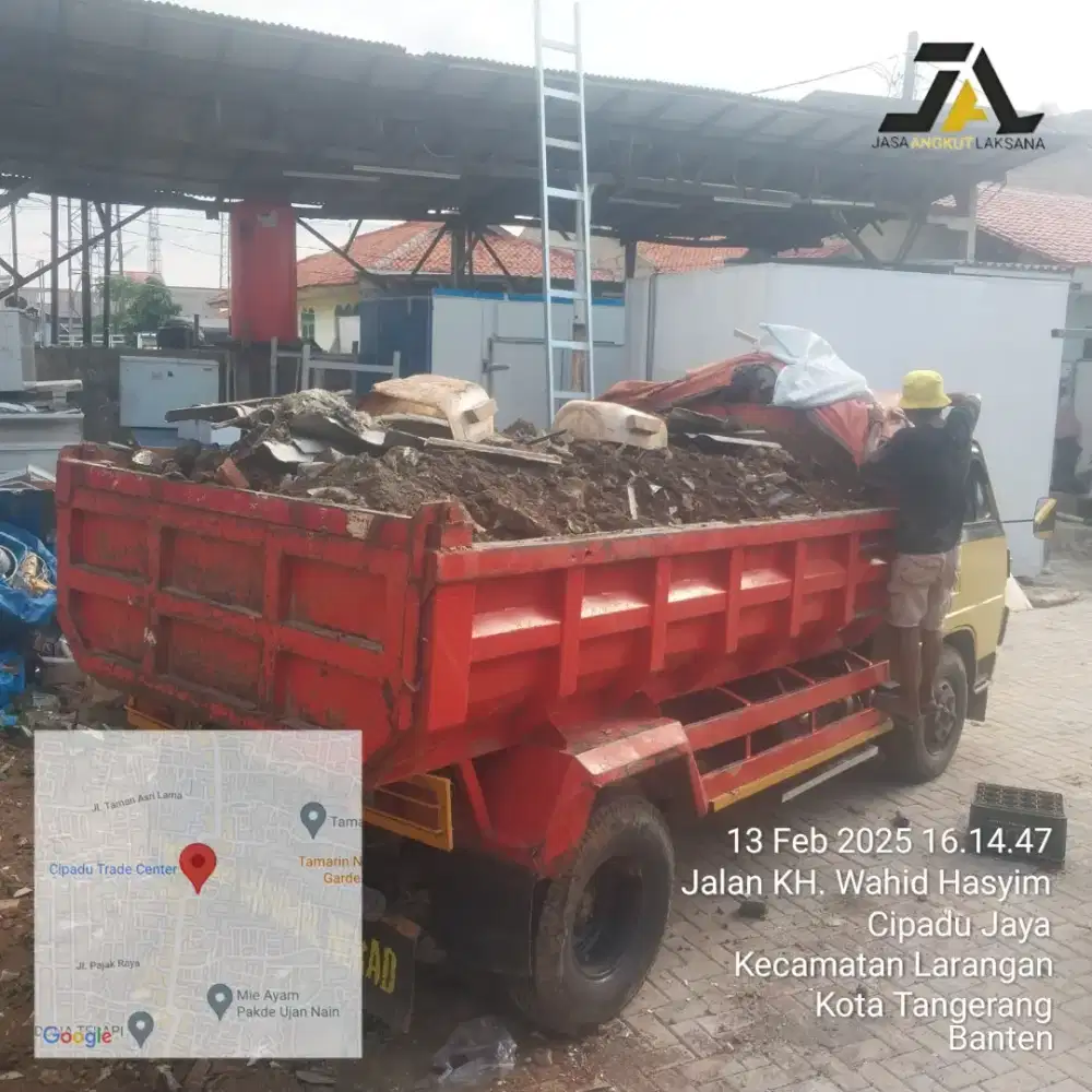 JASA BUANG TANAH GALIAN SAMPAH PROYEK PUING BONGKARAN