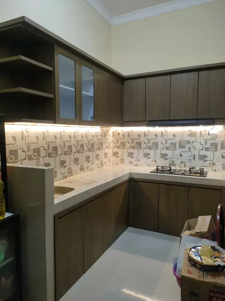 Kitchenset/pantry hpl letter L