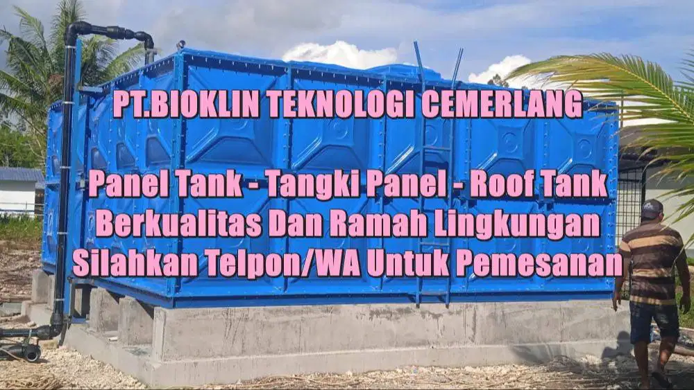 TANDON FRP – TANGKI AIR – TANGKI PANEL -PANEL TANK – TANGKI GWT