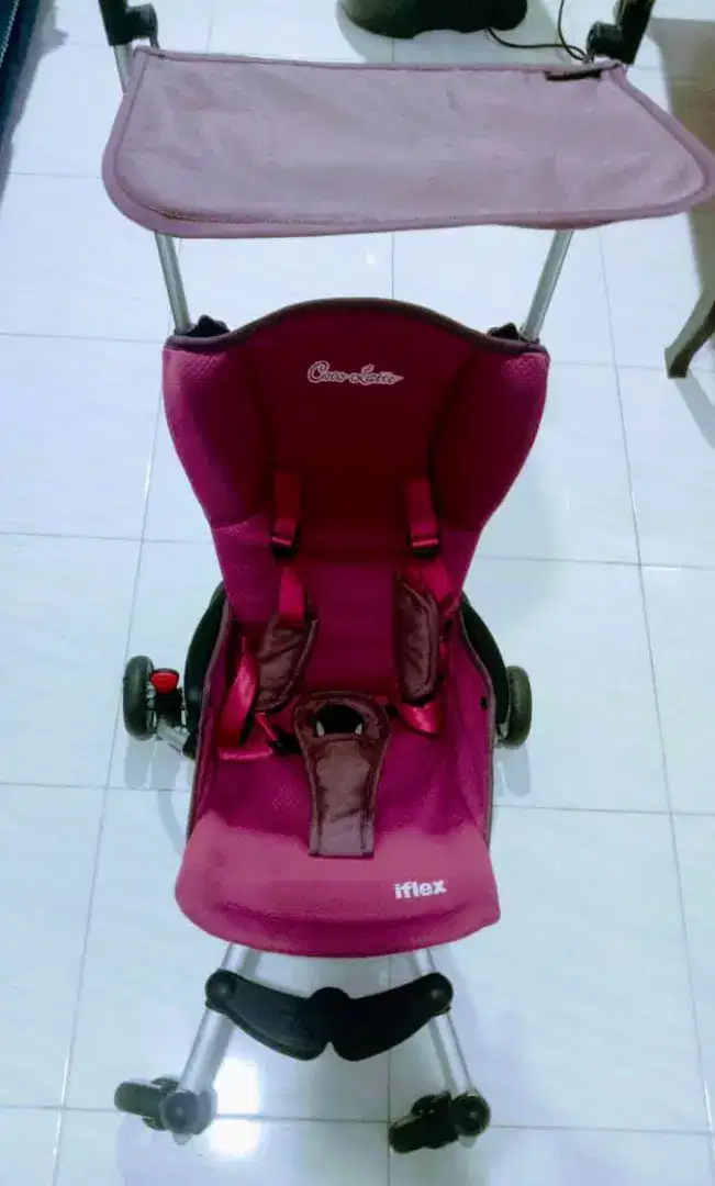 Stroler coco latte iflex pink
