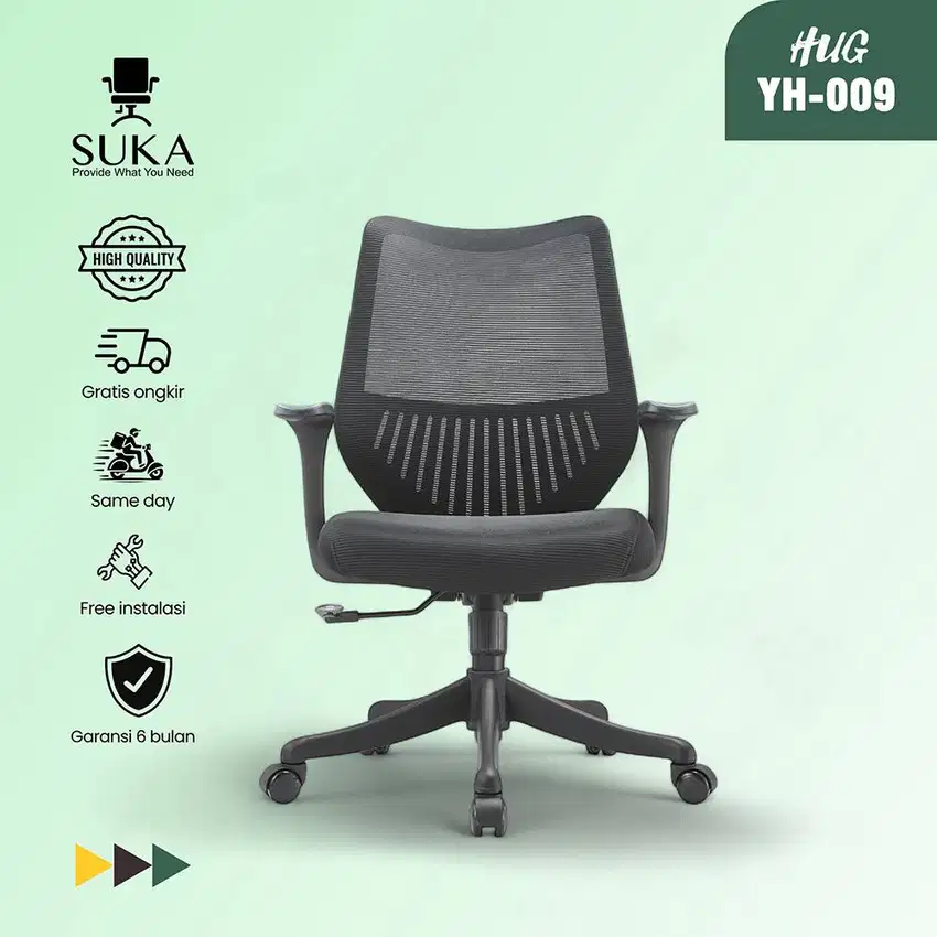 Kursi Kantor Ergonomis HUG YH-009