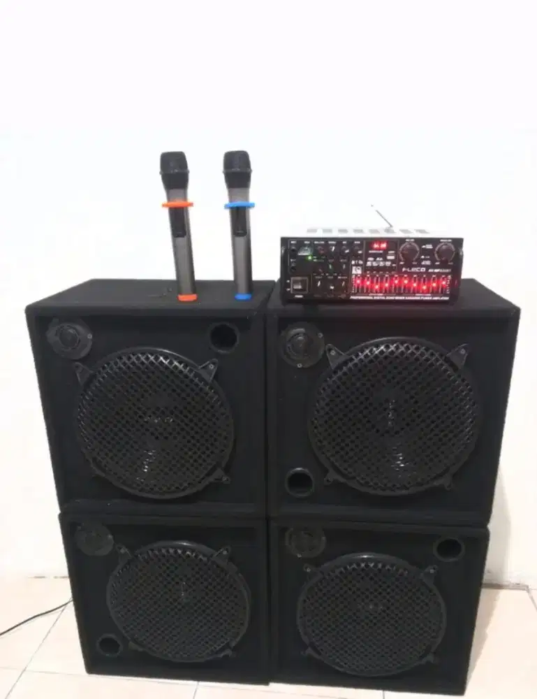 Sound system karaoke rumahan