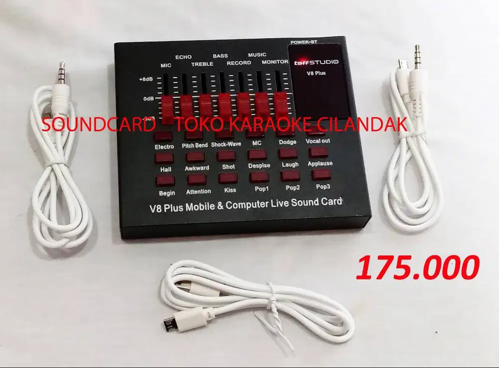 soundcard v 8 suara bagus