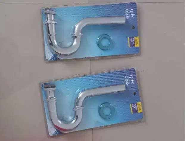 Tidy P-Trap Stainless Pipa Pembuangan Wastafel 11/4 Inch