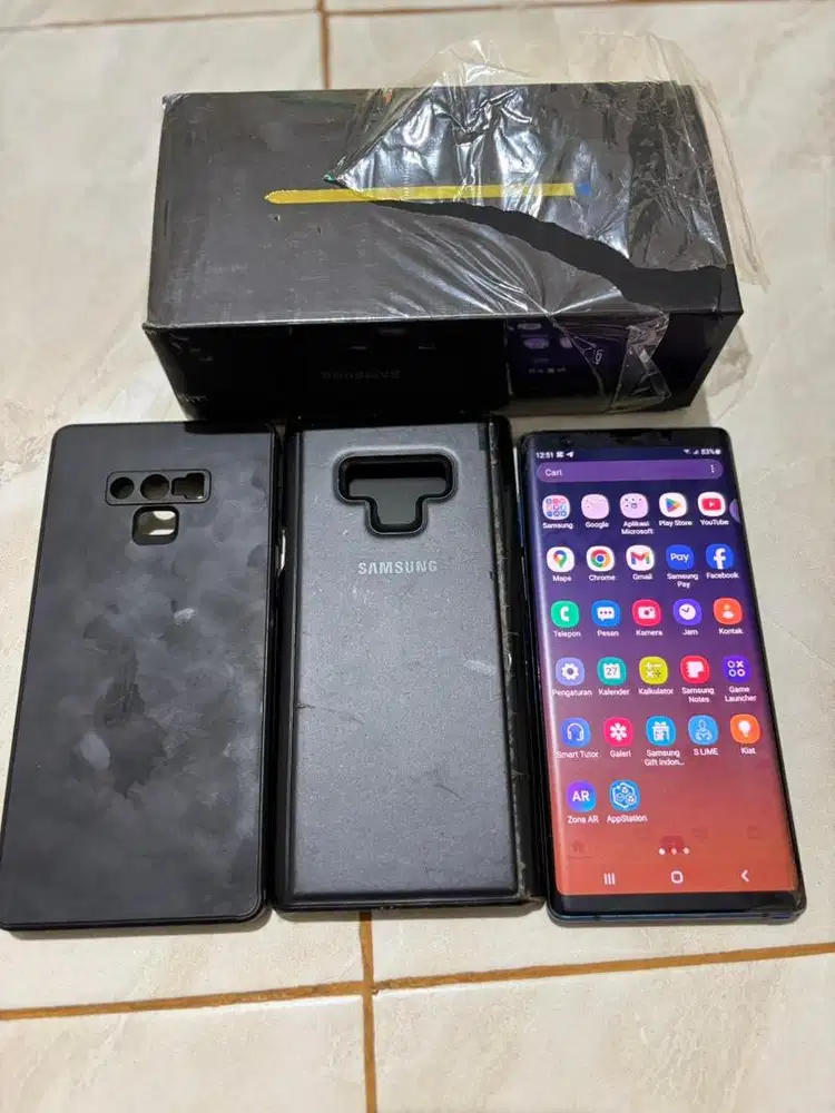 Samsung note 9 memori 6/128