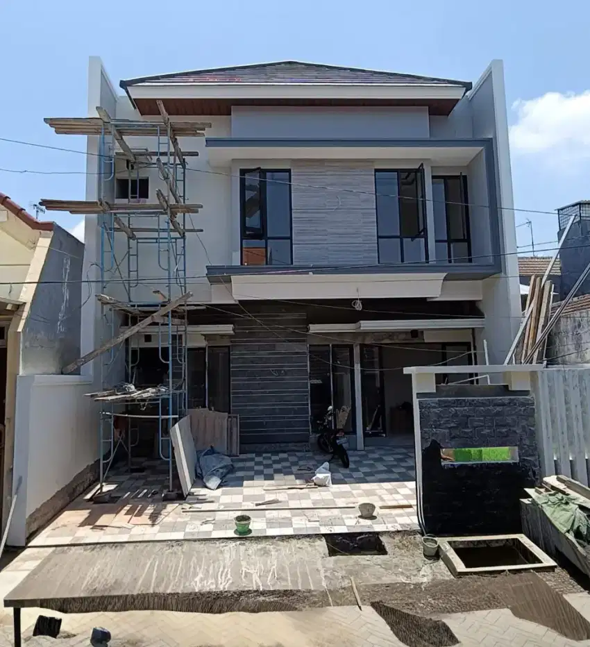 Jual rumah baru gress wisma permai selangkah dekat mall galaxy