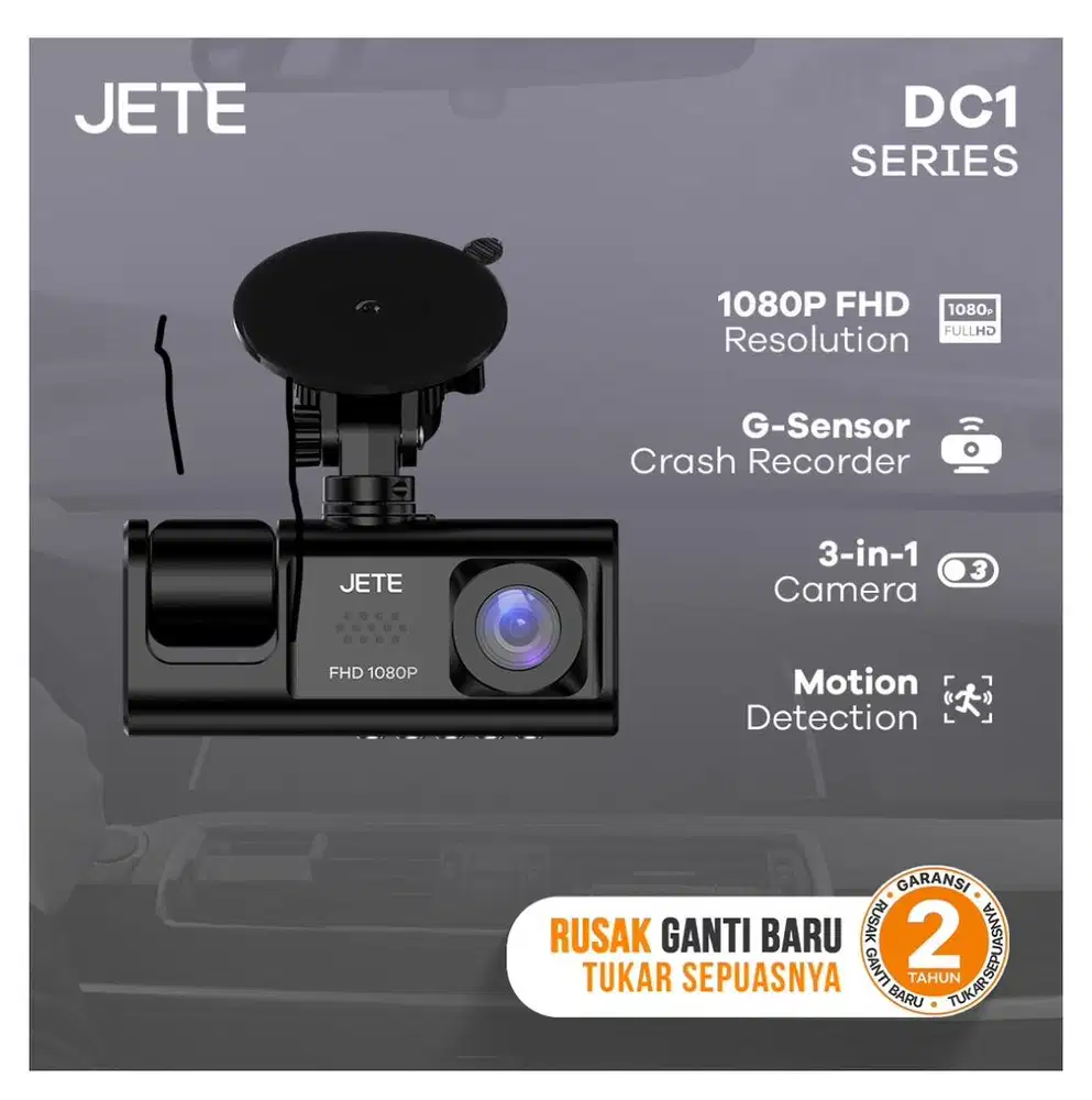 DASHCAM JETE DC1 SERIES