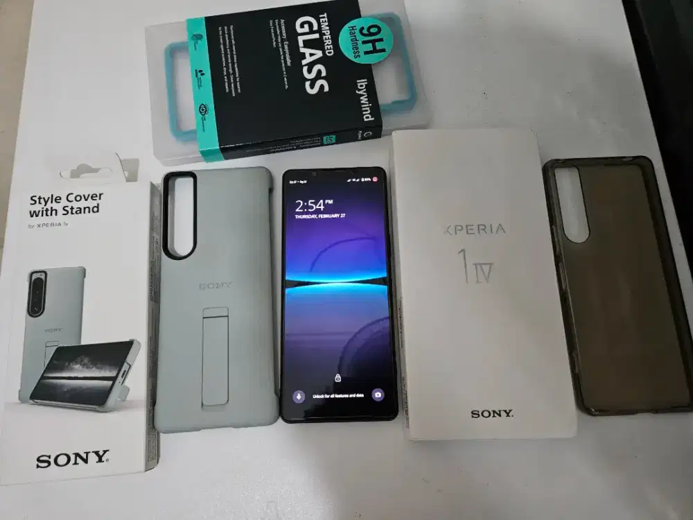Sony Xperia 1 Mark IV(4) Global 12/256GB Black, IMEI Bea Cukai