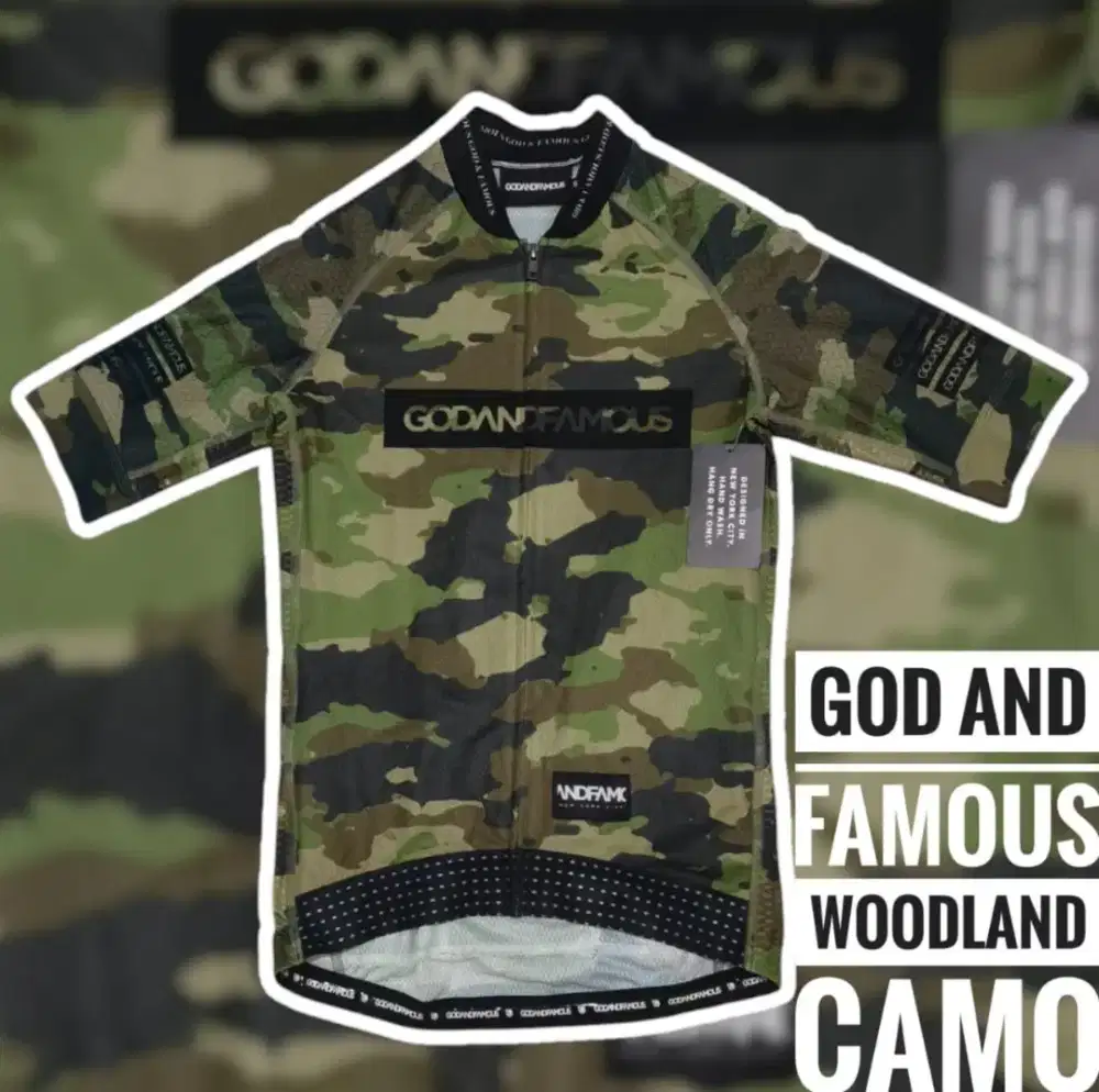 BARU God and famous woodland camo sz S