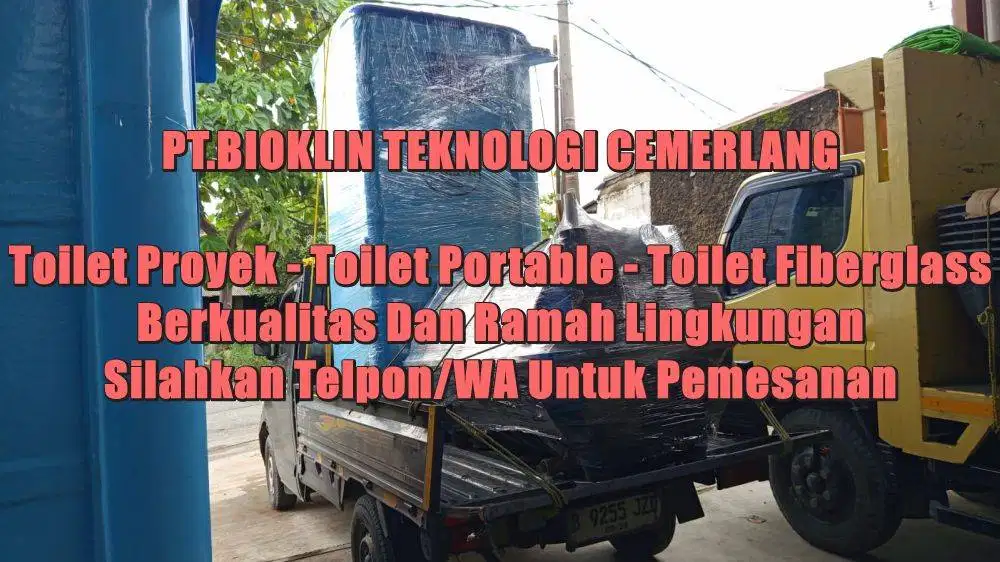 Toilet Fiberglass, Toilet Premium, Toilet Portable, Anti Penuh dan Sia