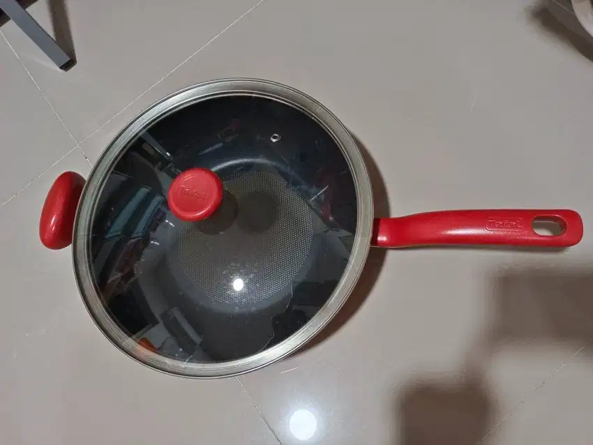 Tefal So Chef Wokpan 30 cm dengan lid tutup wajan anti lengket kompor