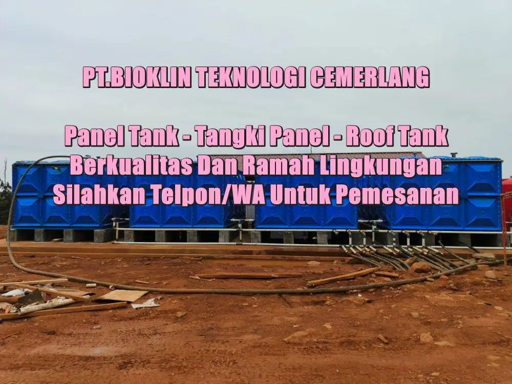 TANGKI AIR – TANGKI TANAM – GWT – TANGKI ROOF TANK – TANGKI PANEL