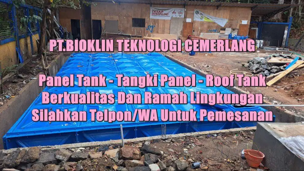 Tangki Panel , Roof Tank, Tangki Air , Toren Air, Tangki Rooftank Kota