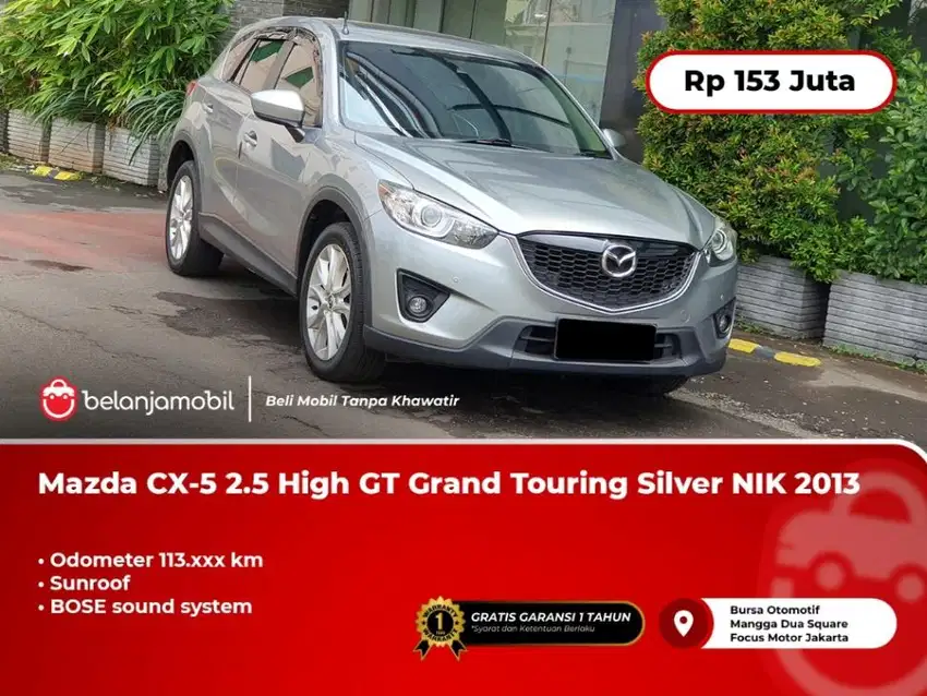 [ SUNROOF ] Mazda CX5 CX-5 CX 5 2.5 High GT Bose Silver 2013/2014