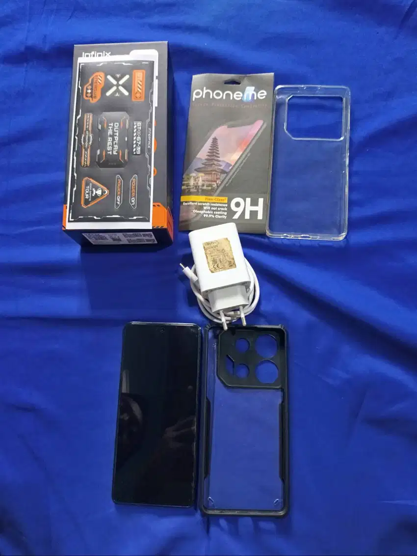 Infinix GT 10 Pro Cyber Black 512GB Fullset