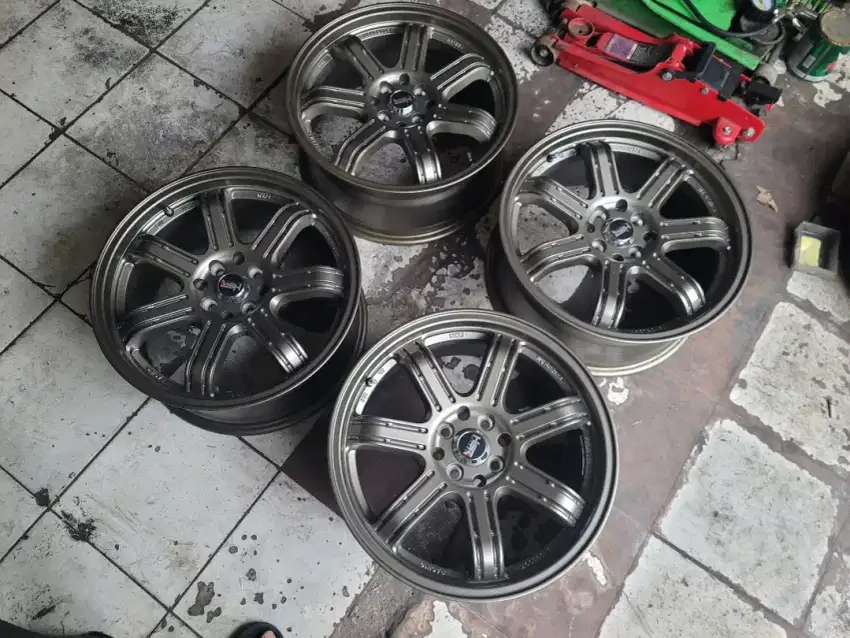Velg HSR NX series R17 pcd 4×100&114,3 99% bisa avanza vios jazz yaris