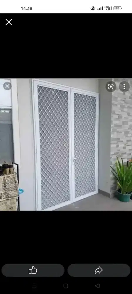 jasa pembuatan pintu, teralis, tangga, kanopi, pagar