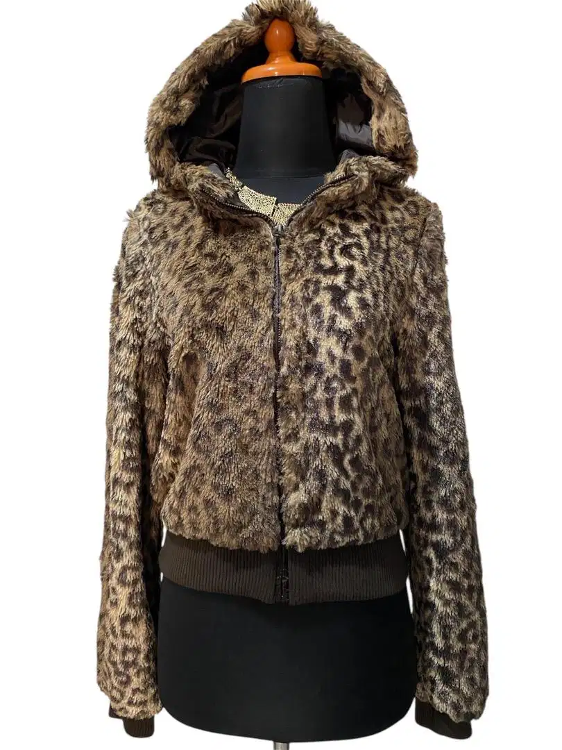 JAKET LEOPARD MERK H&M ORIGINAL BLUDRU PRELOVED