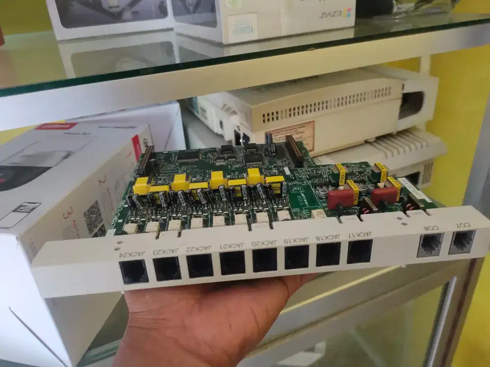 CARD PABX PANASONIC 2CO 8EXT