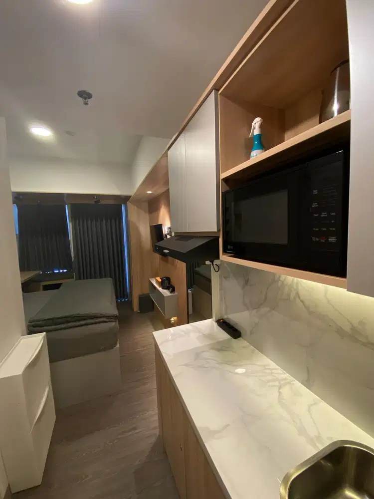 Disewakan Studio Apartement Tokyo Riverside PIK 2 FullFurnish Mewah