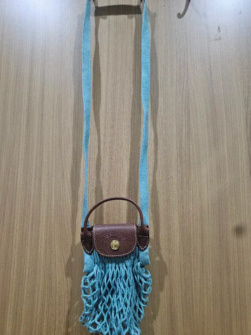 Longchamp filet navy bag