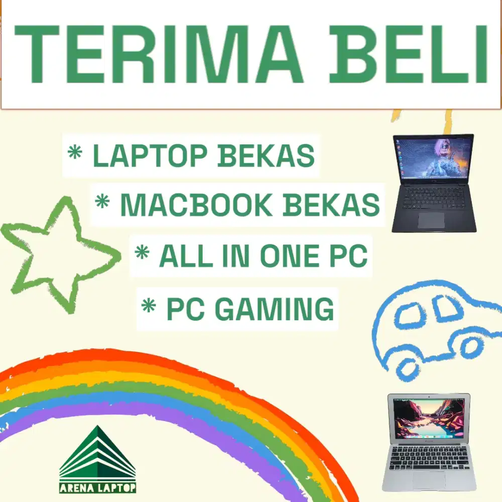 TERIMA JUAL-BELI LAPTOP BEKAS SEGALA MERK. DIBELI LAPTOP BEKASMU