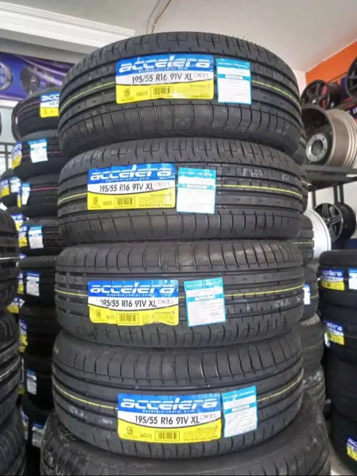 BAN STANDAR JAZZ,CITY,VIOS,YARIS RING 16 195 55 R16 BAN MOBIL TUBELESS