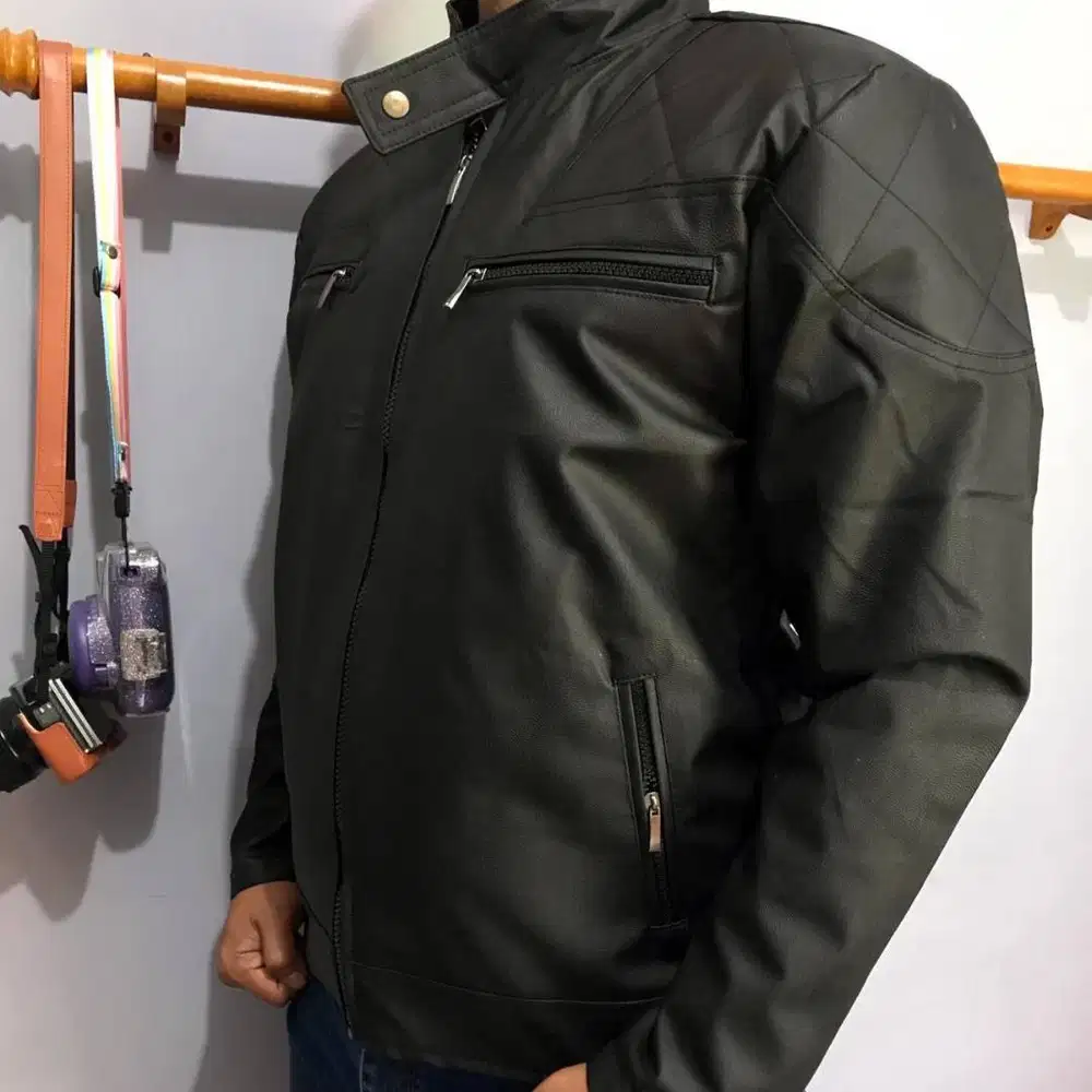 JAKET KULIT SEMI OSCAR TEBAL JUMBO