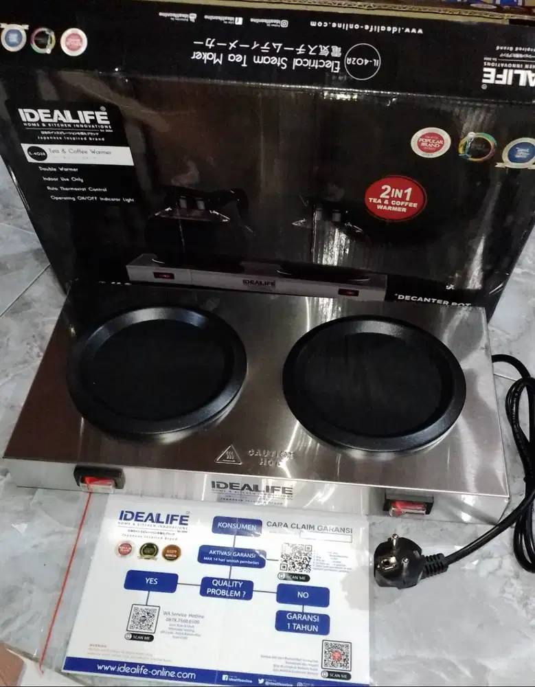 Idealife Electric Steam Tea Maker