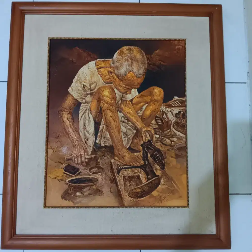 Lukisan Minyak Karya Moelyono